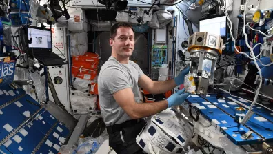 Thomas Pesquet dans la Station Spatiale Internationale