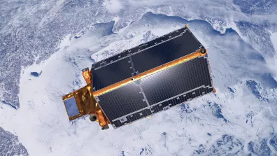 Vue d’artiste de Cryosat-2