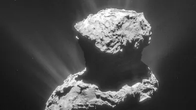 La comète Churyumov-Gerasimenko vue par la sonde Rosetta