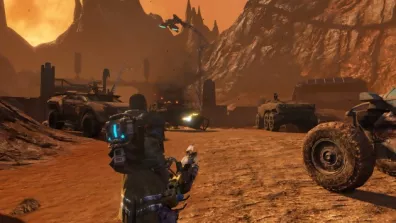 Scène du jeu « Red Faction, Guerrilla sur Mars »