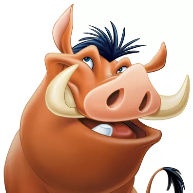 illustration de Pumbaa dans Le Roi Lion