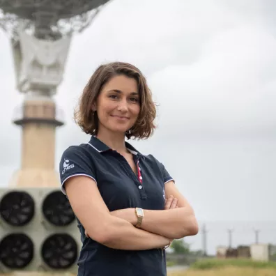 Hélène Escarguel, analyste système mesure au CNES