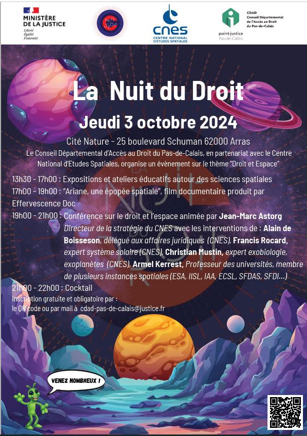 La Nuit du Droit 2024 à Arras (62)